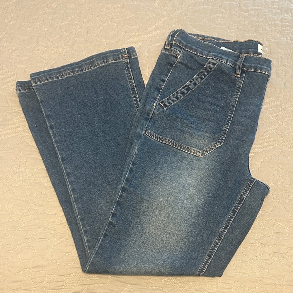 Nicole Miller soho high rise boot cut jeans - Women’s 12